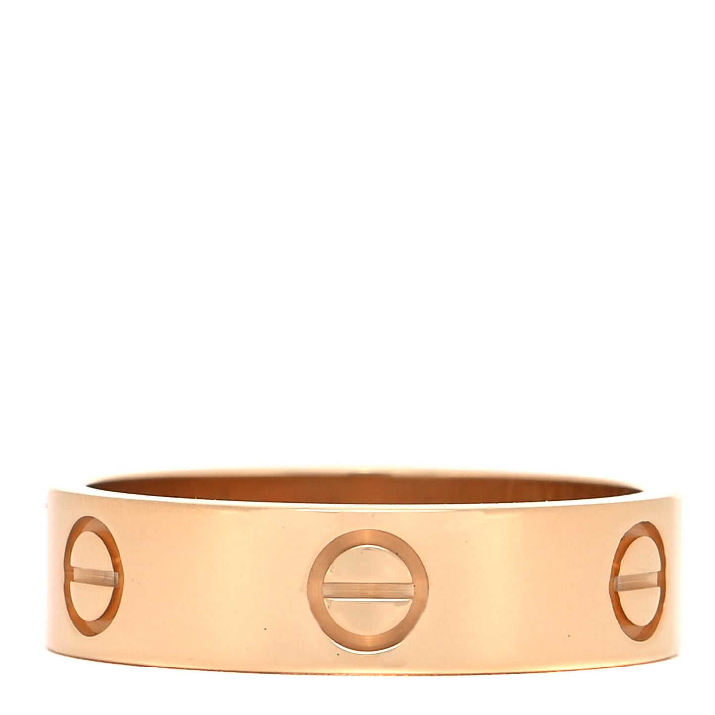 18K Yellow Gold 5.5mm LOVE Ring 58 8.5