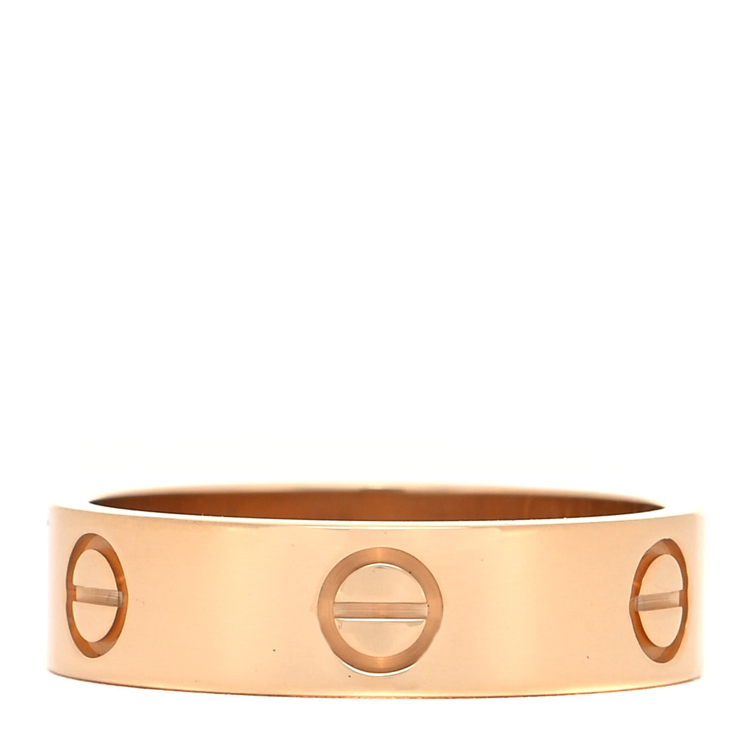 Cartier 18K Yellow Gold 5.5mm LOVE Ring 58 8.5 3 of 5