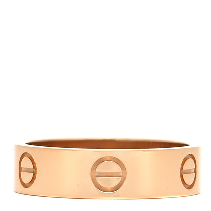 Cartier 18K Yellow Gold 5.5mm LOVE Ring 58 8.5 3 of 5