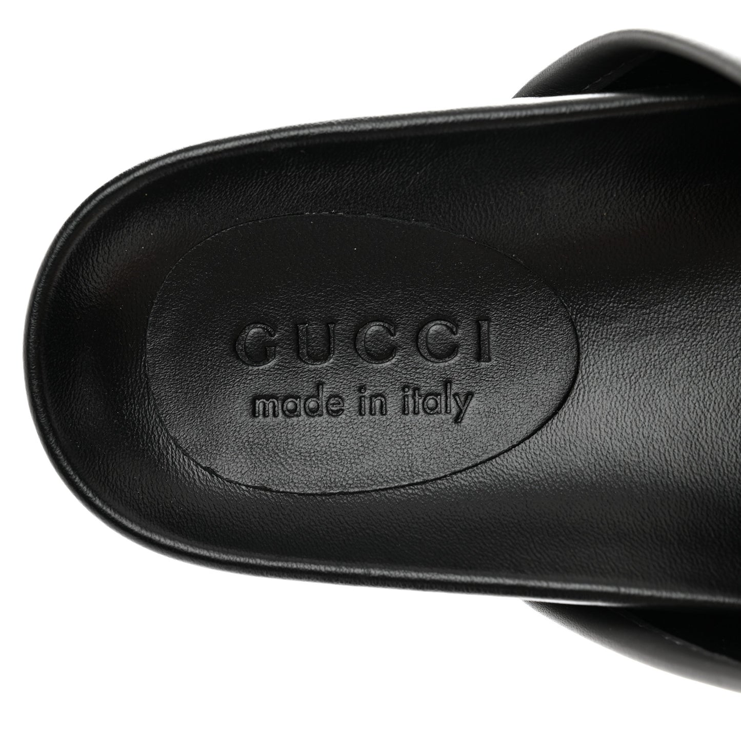 GG Supreme Monogram Granada Kid Mens Horsebit Lug Sole Mules 8 Grey Black