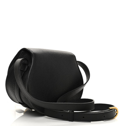 Chloe Calfskin Mini Marcie Round Crossbody Bag Black 2 of 8