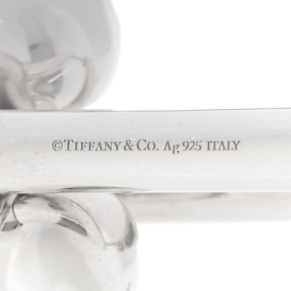 Tiffany Sterling Silver Extra Large HardWear Link Earrings 4 of 4