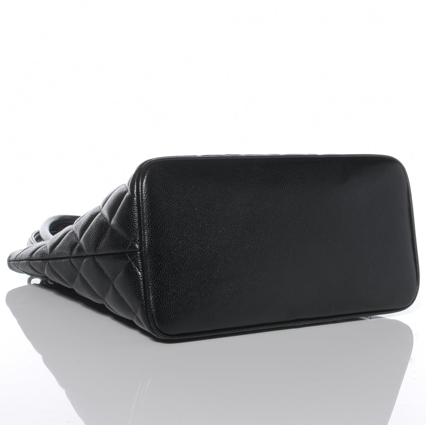 Caviar Medallion Tote Black