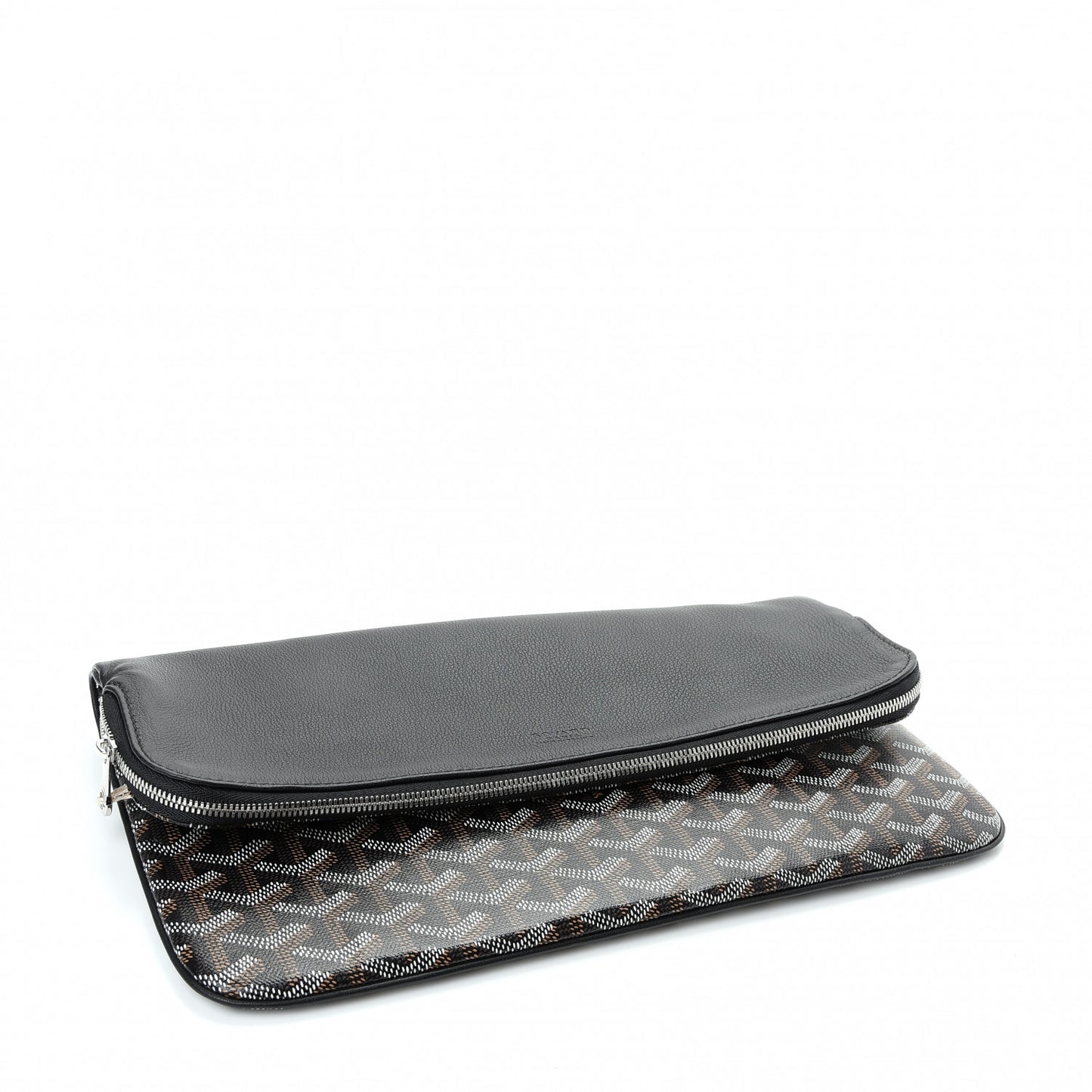 Goyardine Sainte Marie Soft Clutch Black