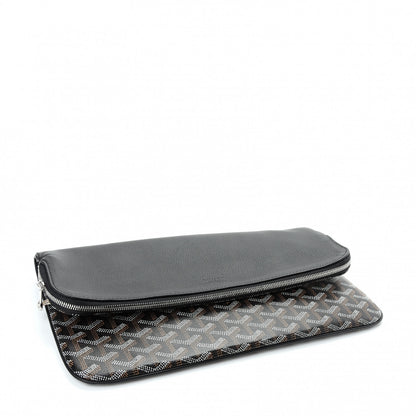 Goyard Goyardine Sainte Marie Soft Clutch Black 4 of 7