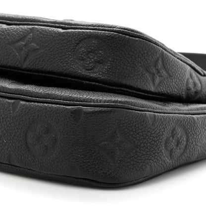 Louis Vuitton Empreinte Monogram Giant Multi Pochette Accessories Black 8 of 12