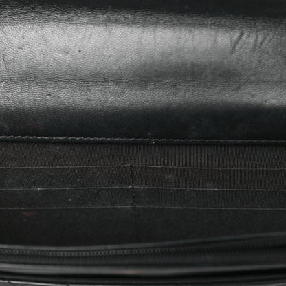 Chanel Lambskin Chevron Quilted Trendy CC Wallet On Chain WOC Black 11 of 11