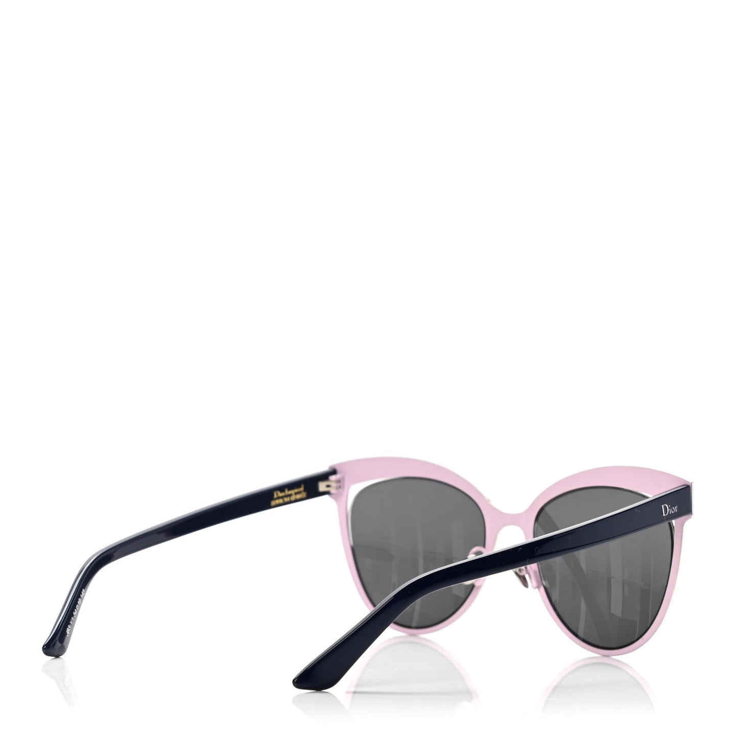 Acetate WildlyDior Sunglasses Navy Blue Pink