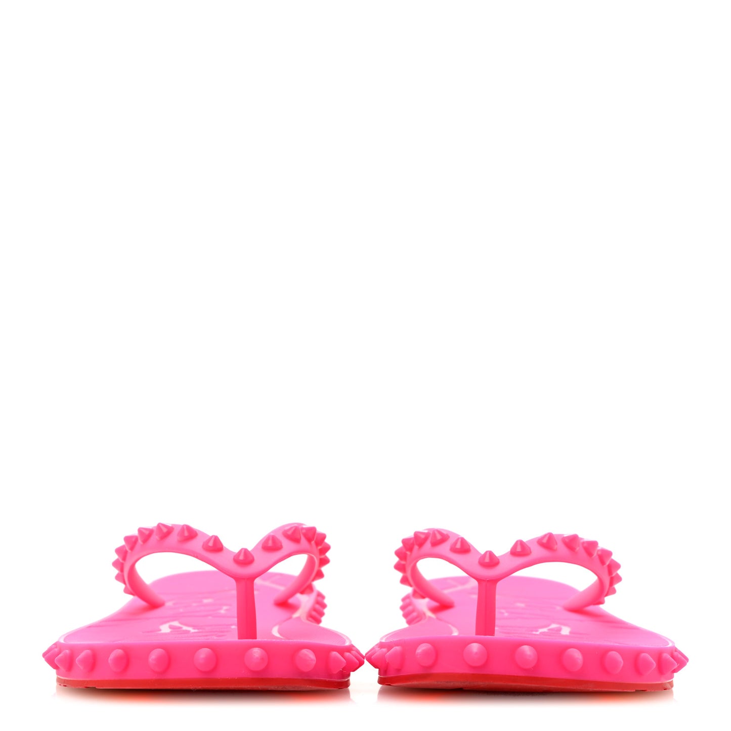 Rubber Spike Loubi Donna Flip Flop 37 Pink