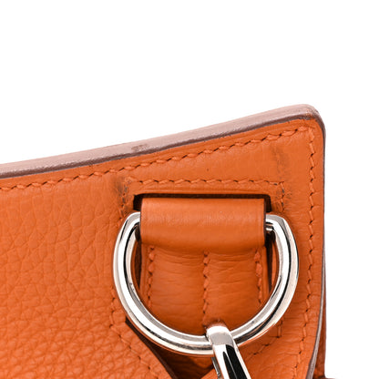 Hermes Taurillon Clemence Jypsiere 31 Orange 20 of 21