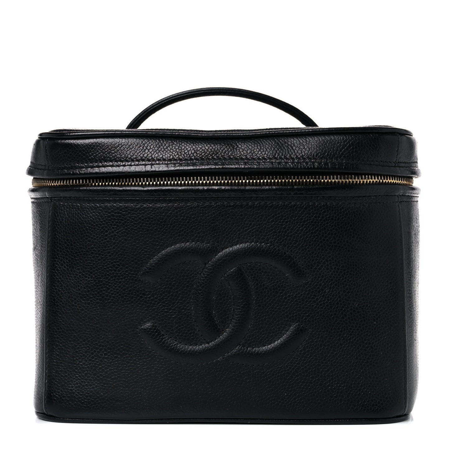 Caviar CC Vanity Train Case Black