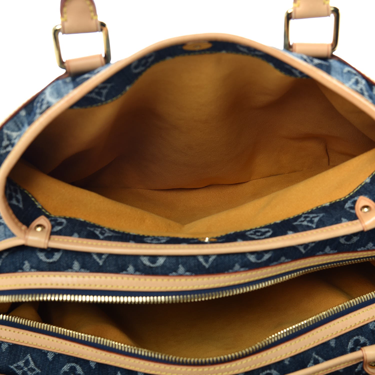 Louis Vuitton Denim Raye Cabas GM 9 of 12