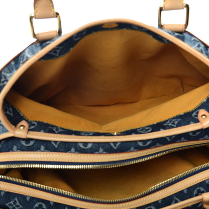 Louis Vuitton Denim Raye Cabas GM 9 of 12