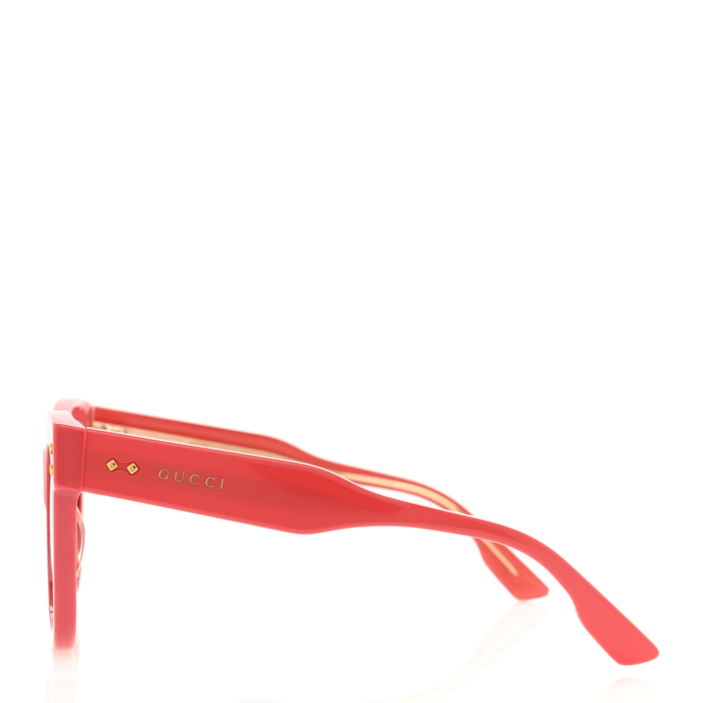 Acetate Square Frame Sunglasses GG1082S Pink