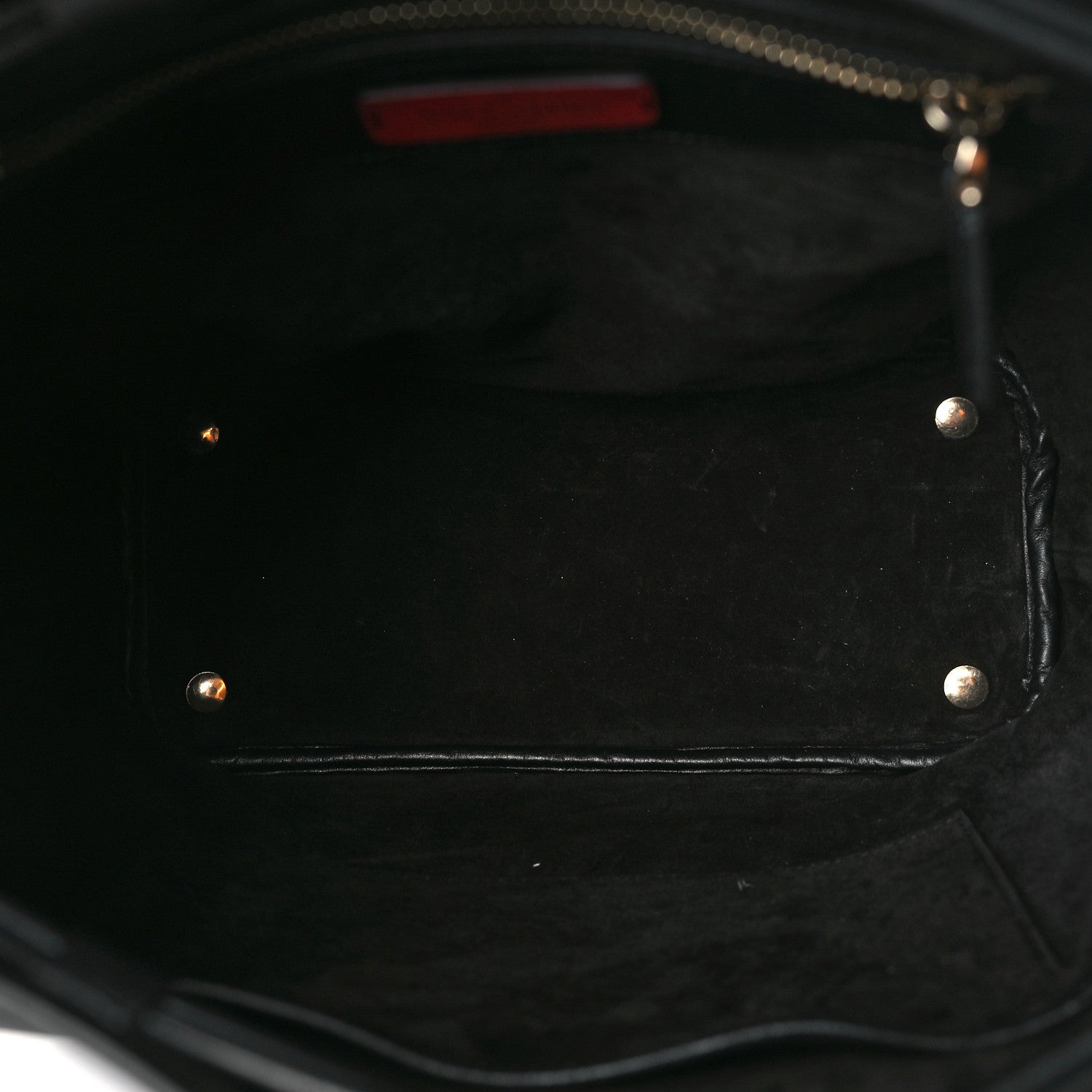 Valentino Garavani Vitello Rockstud Demilune Backpack Black 5 of 8