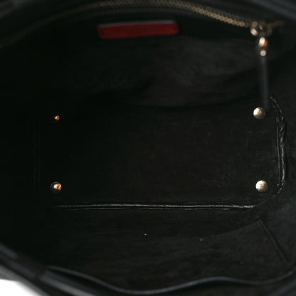 Valentino Garavani Vitello Rockstud Demilune Backpack Black 5 of 8