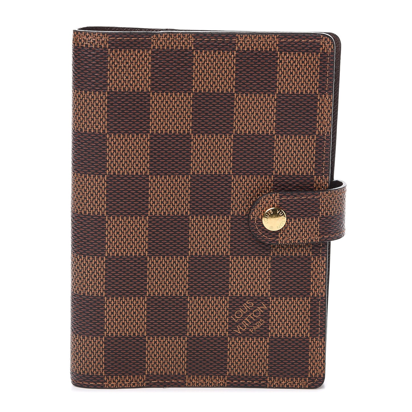 Damier Ebene Small Ring Agenda Cover