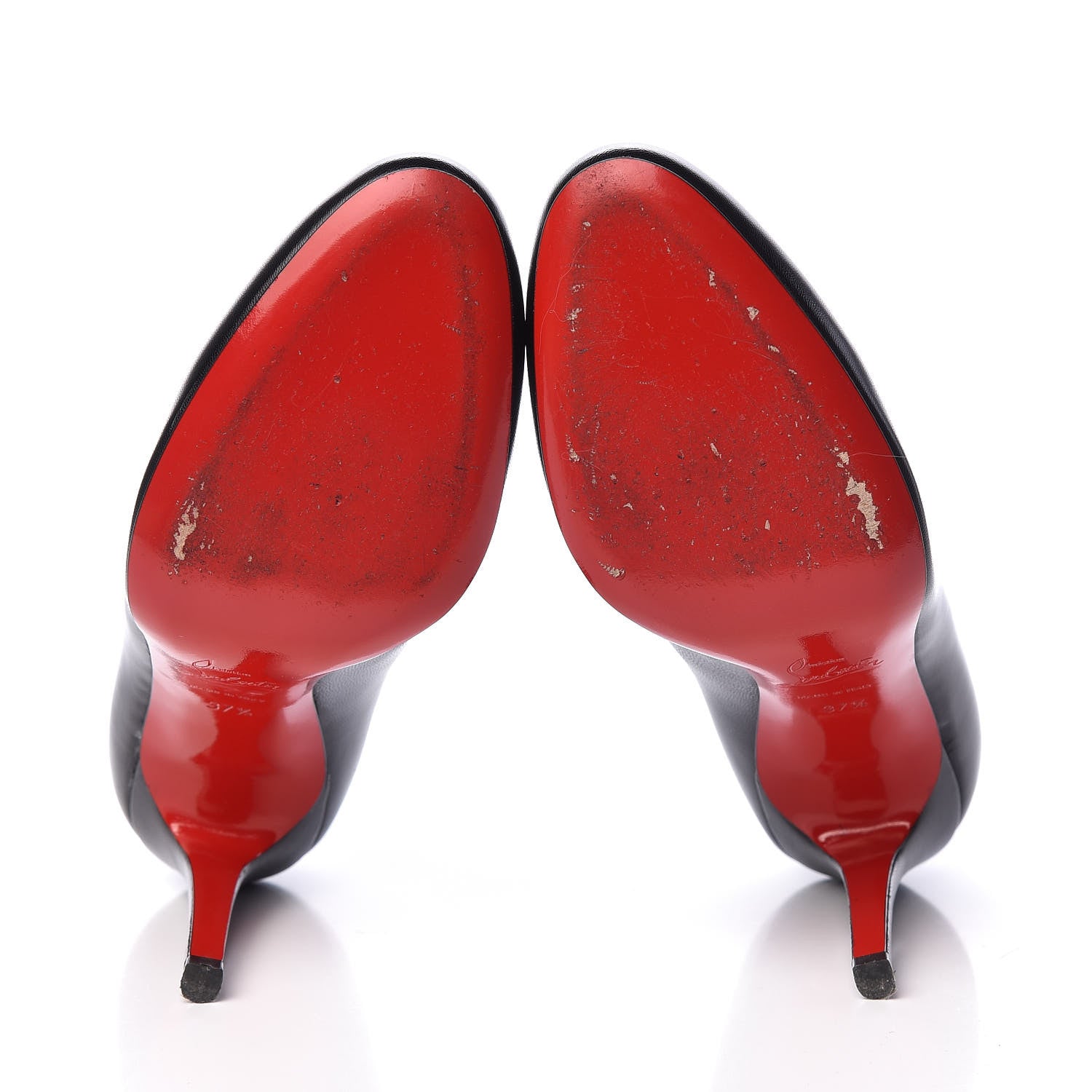 Christian Louboutin Kid Simple 100 Pumps 37.5 Black 9 of 12