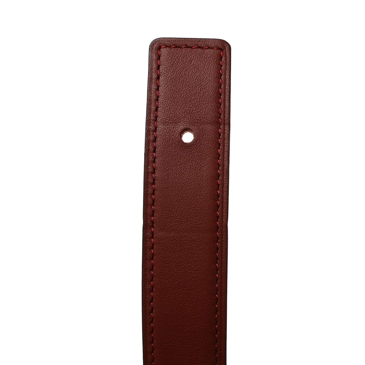 Hermes Swift Epsom Belt 80 32 Rouge H Rouge De Coeur 4 of 5
