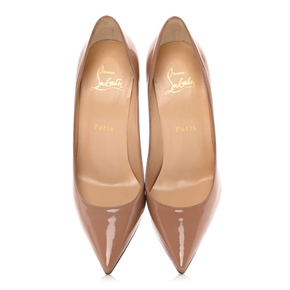 Christian Louboutin Patent So Kate 100 Pumps 36.5 Nude 5 of 14