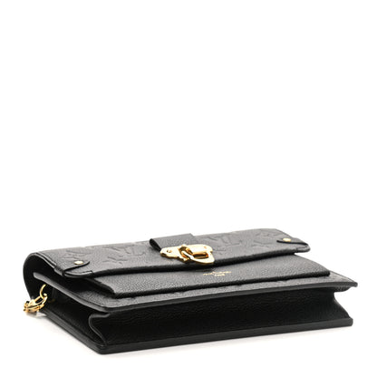 Louis Vuitton Empreinte Vavin Chain Wallet Black 4 of 9