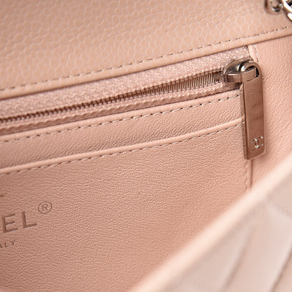 Chanel Caviar Quilted Mini Rectangular Flap Light Pink 12 of 13