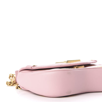 Louis Vuitton Calfskin Leopard Print New Wave Chain PM Light Pink 6 of 10