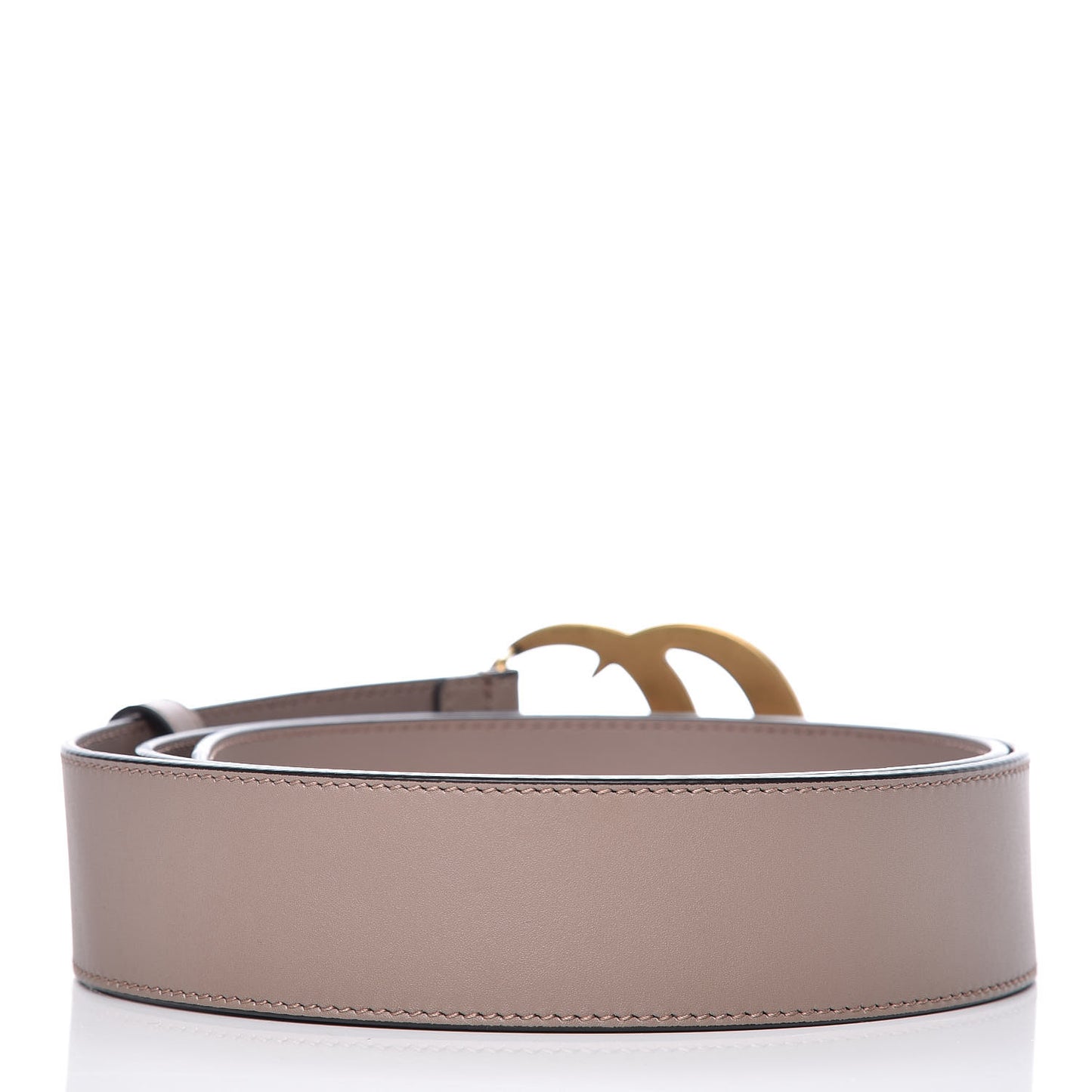Calfskin Double G 40mm Belt 100 40 Porcelain Rose