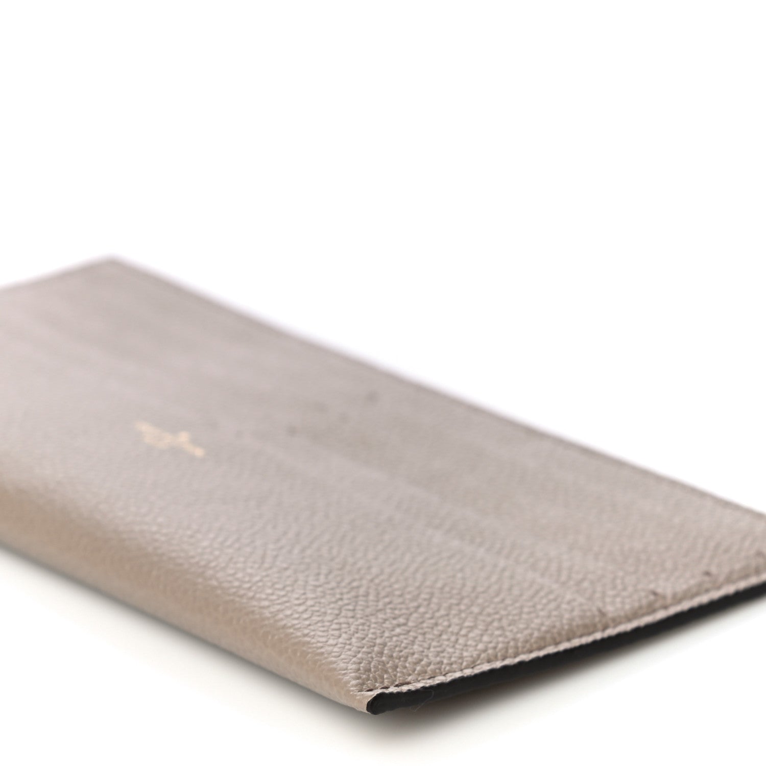 Louis Vuitton Calfskin Felicie Chain Wallet Card Holder Insert Tourterelle 9 of 9