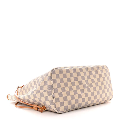 Louis Vuitton Damier Azur Neverfull MM 4 of 12