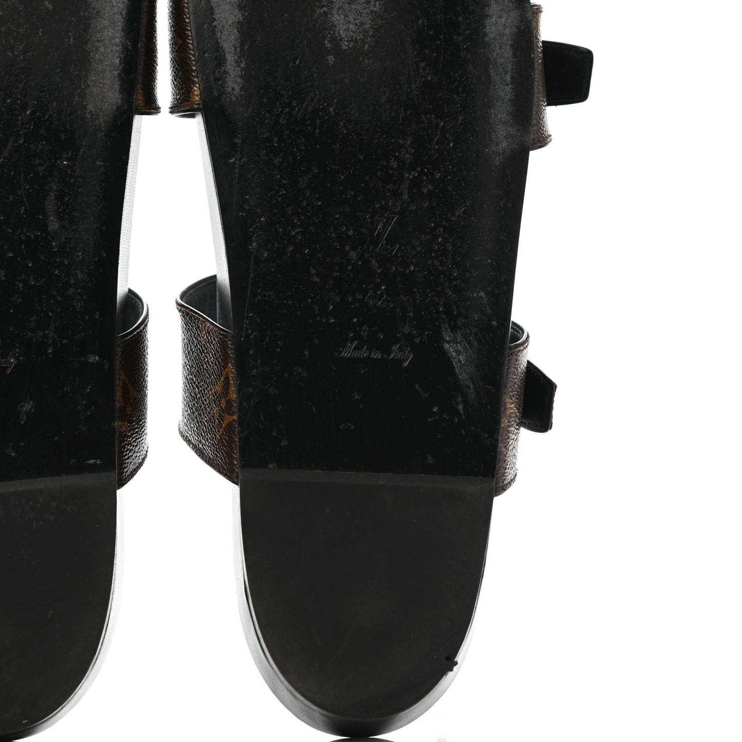 Monogram Bom Dia Mule Sandals 42 Black