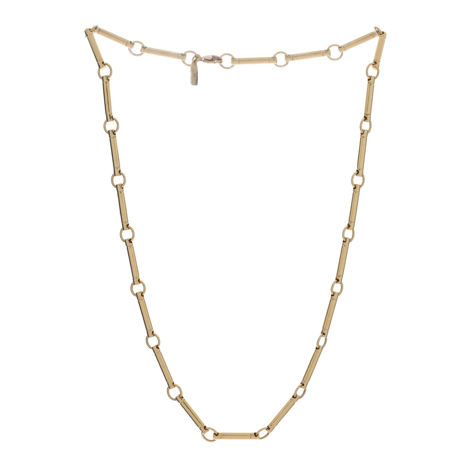 Foundrae 18K Yellow Gold Element Chain Choker 16" 3 of 4