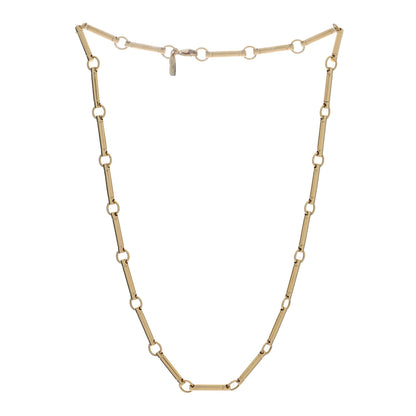 Foundrae 18K Yellow Gold Element Chain Choker 16" 3 of 4
