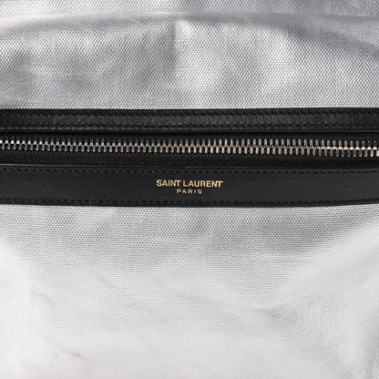Saint Laurent Nylon Metallic Hunting Backpack Silver 7 of 17