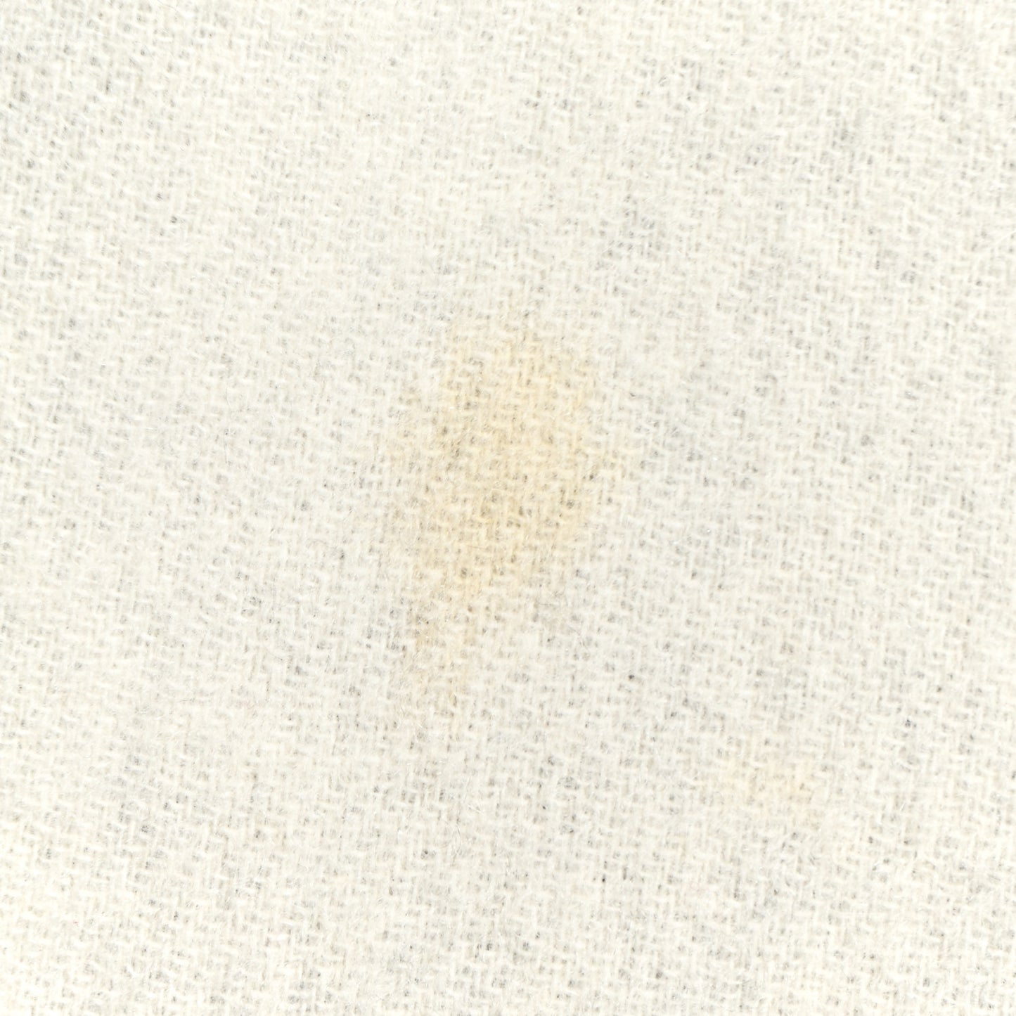 Cashmere Recto Verso Muffler Creme Gris Clair