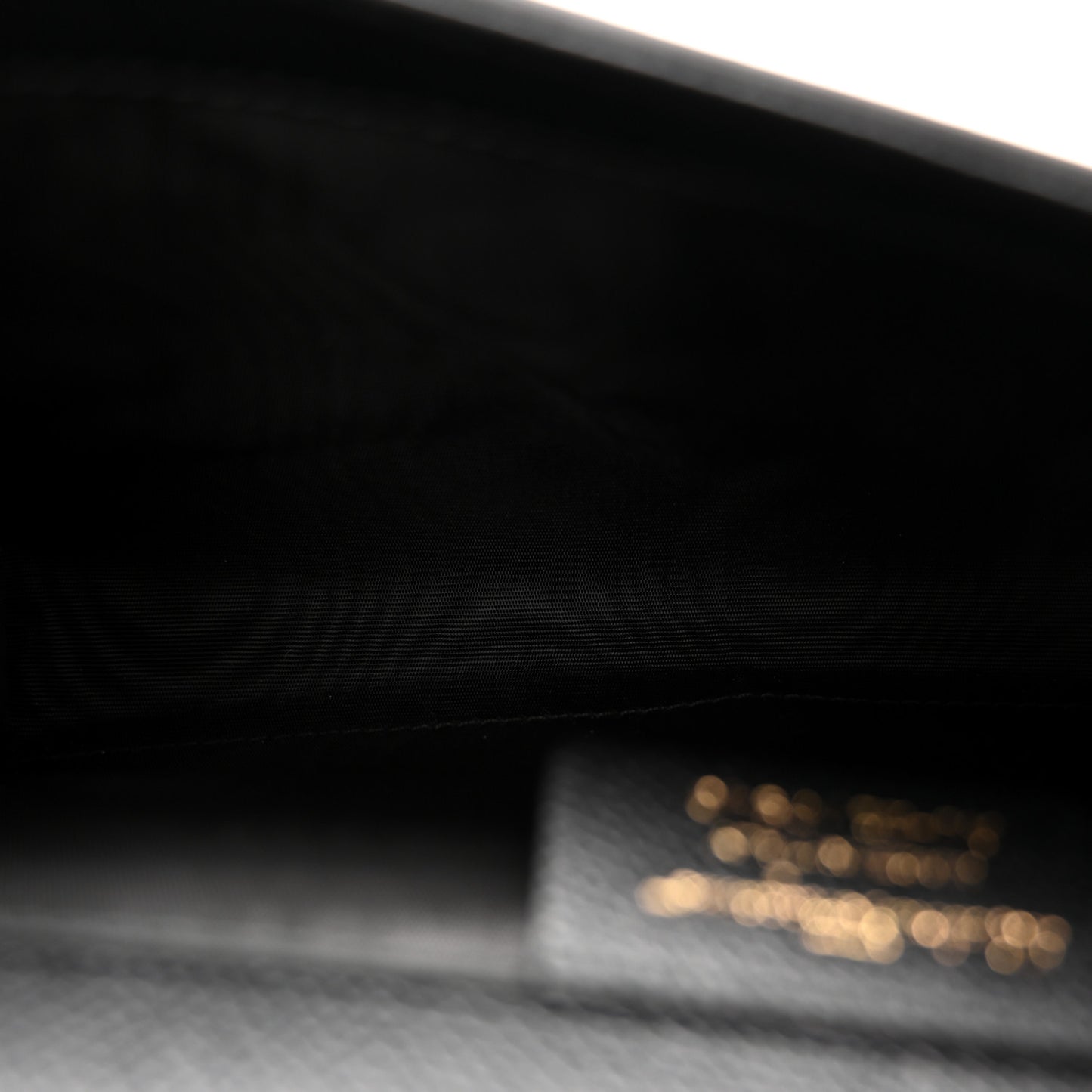 Hammered Calfskin Vara Bow Mini Bag Black