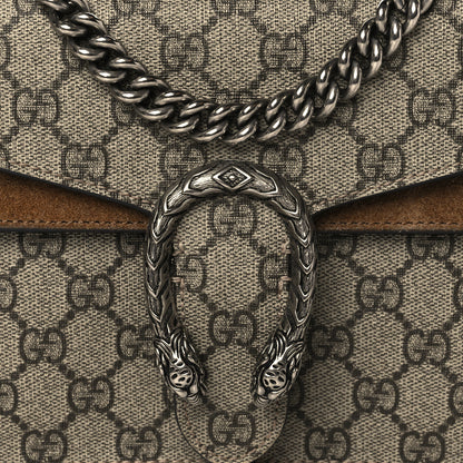 Gucci GG Supreme Monogram Mini Dionysus Shoulder Bag Taupe 8 of 10
