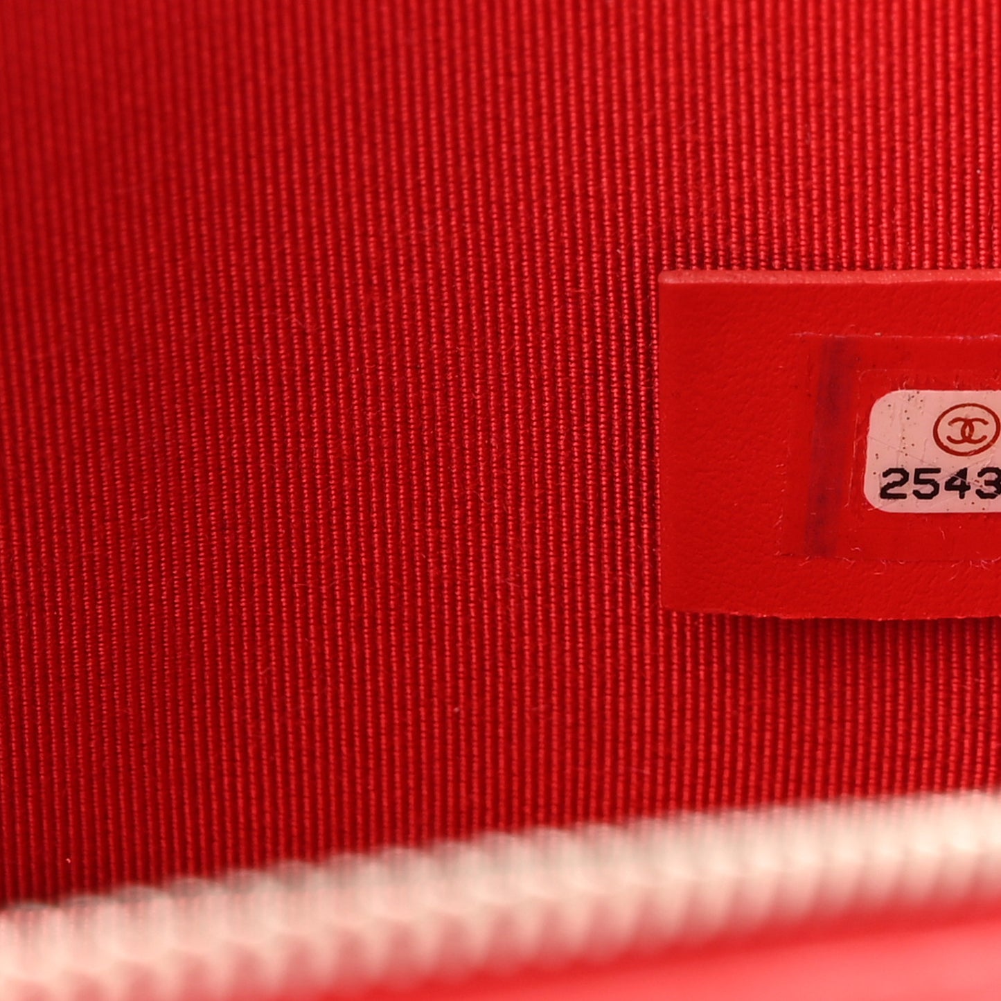 Lambskin Quilted Mini CC Box Camera Bag Red