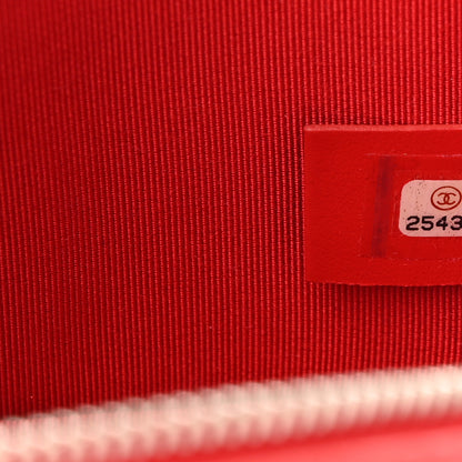 Chanel Lambskin Quilted Mini CC Box Camera Bag Red 7 of 14