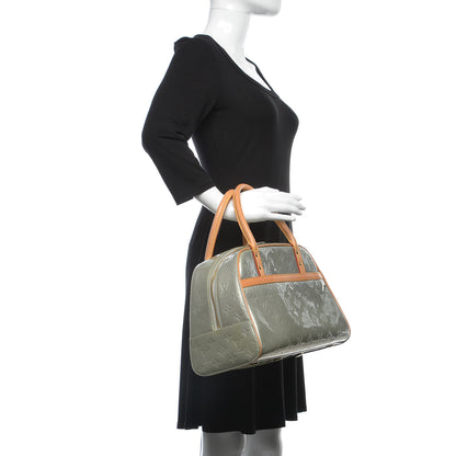 Louis Vuitton Vernis Tompkins Square Silver 2 of 7