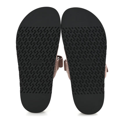 Hermes Suede Goatskin Womens Chypre Sandals 39 Rose Antique 6 of 10