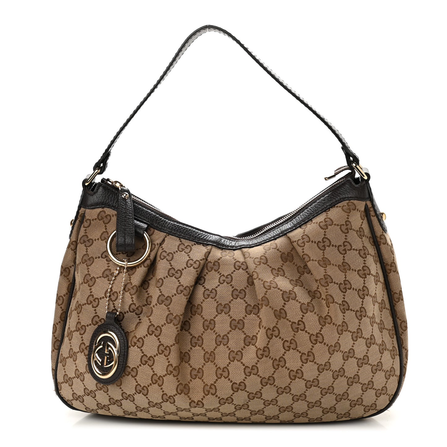 Monogram Medium Sukey Hobo Dark Brown