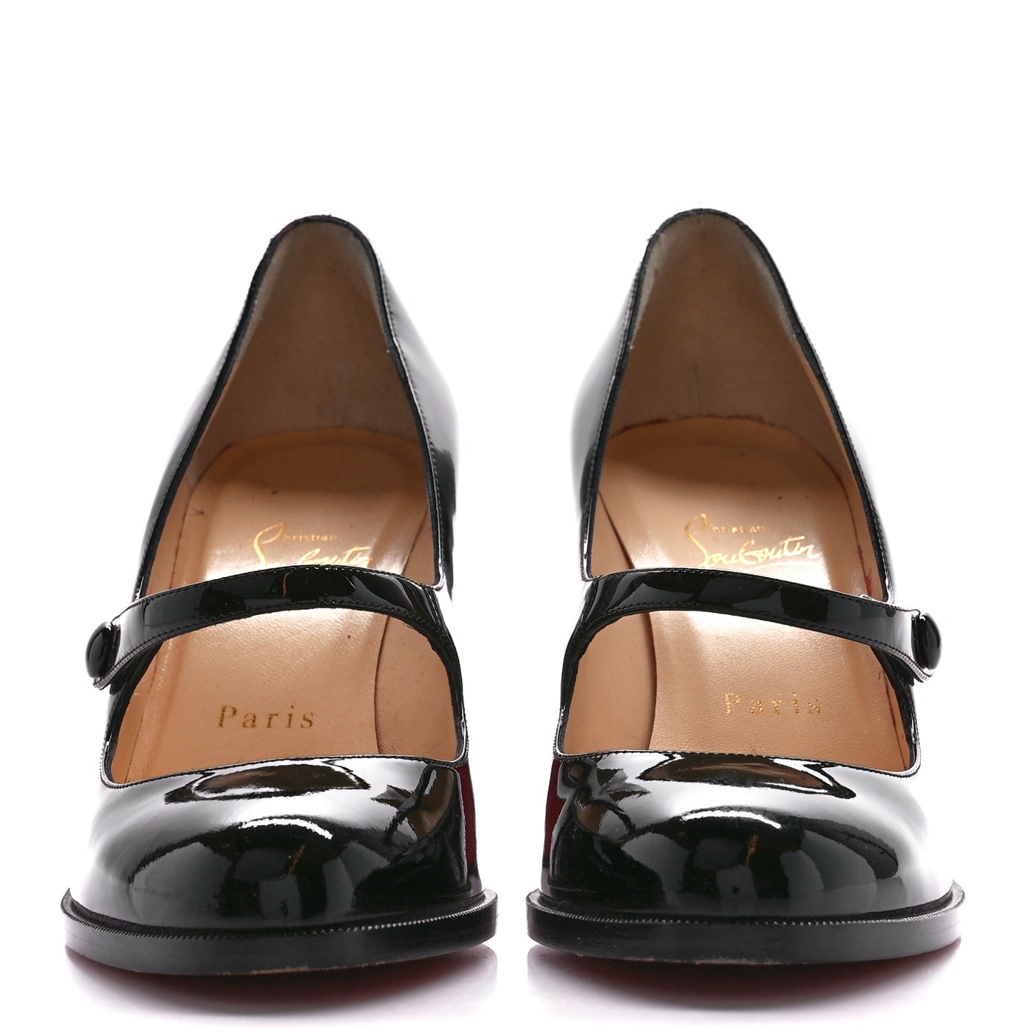 Patent Top Street 85 Mary Jane Pumps 37.5 Black