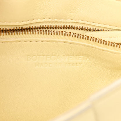 Bottega Veneta Grained Calfskin Maxi Intrecciato Cassette Crossbody Bag Ice Cream 6 of 9