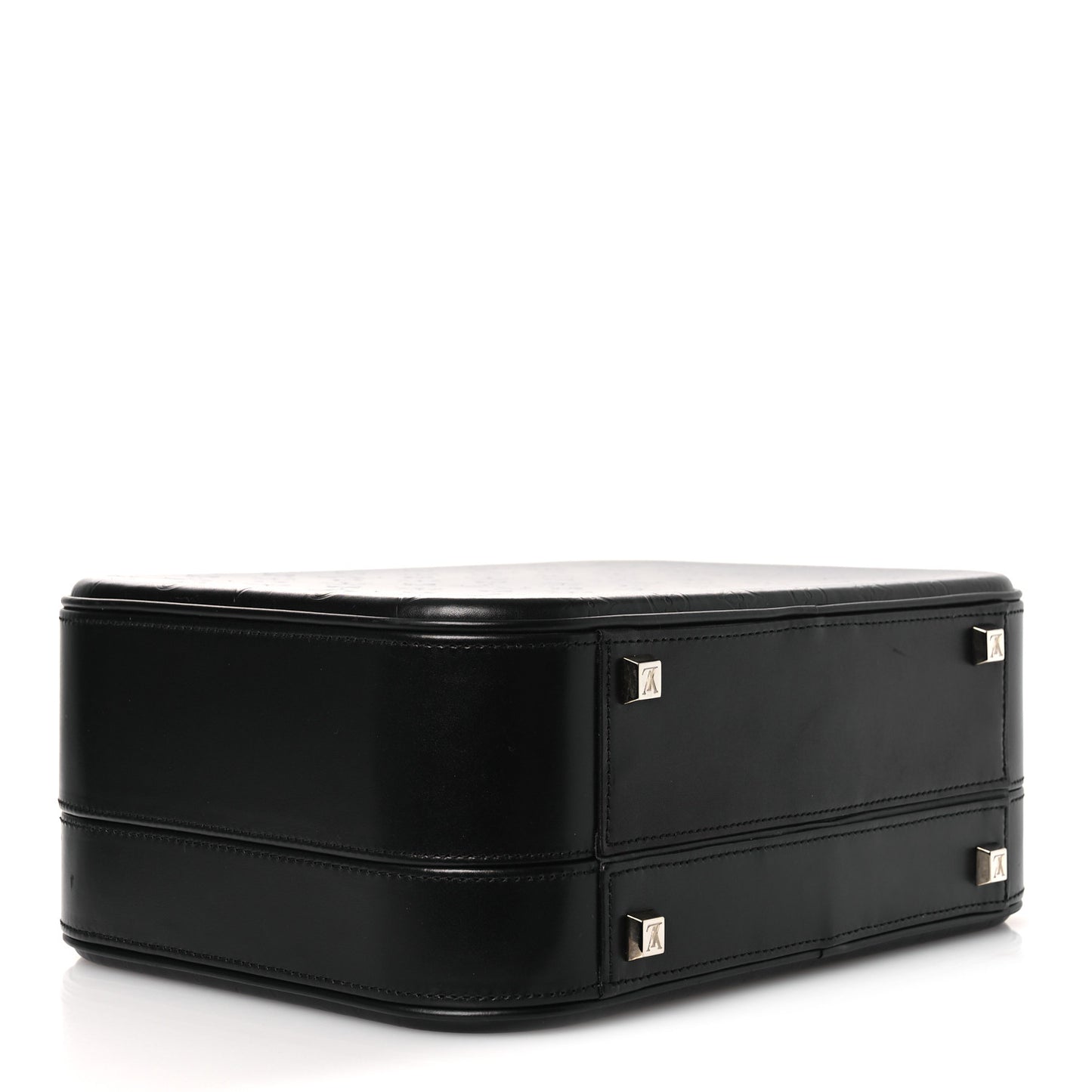 Monogram Glace Valisette MM Black