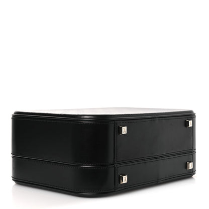 Louis Vuitton Monogram Glace Valisette MM Black 4 of 13