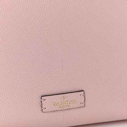Valentino Garavani Grainy Calfskin Small VSling Top Handle Bag Rose Quartz 9 of 9