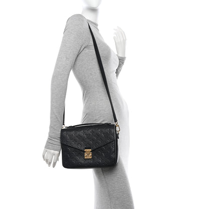 Louis Vuitton Empreinte Pochette Metis Black 2 of 13