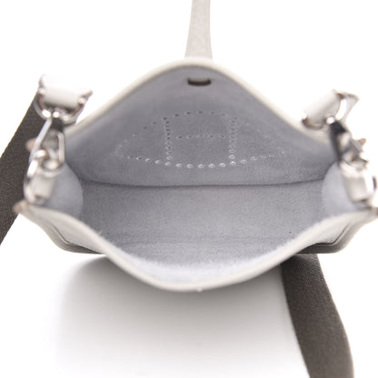 Hermes Taurillon Clemence Amazone Evelyne TPM Gris Perle Etain 5 of 9