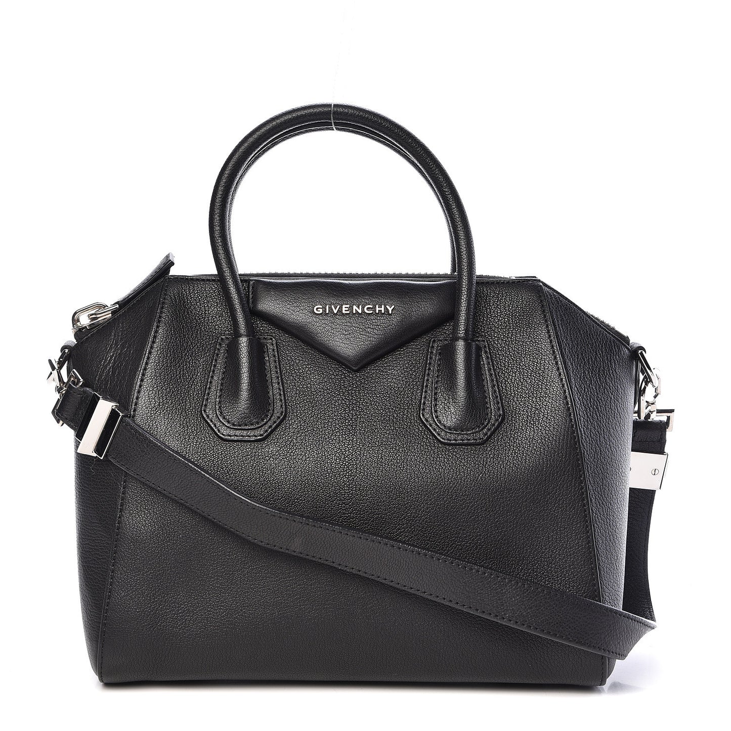 Sugar Goatskin Small Antigona Black